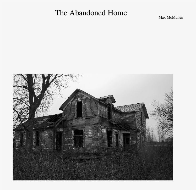 Print - Abandoned Homes, transparent png #7712594