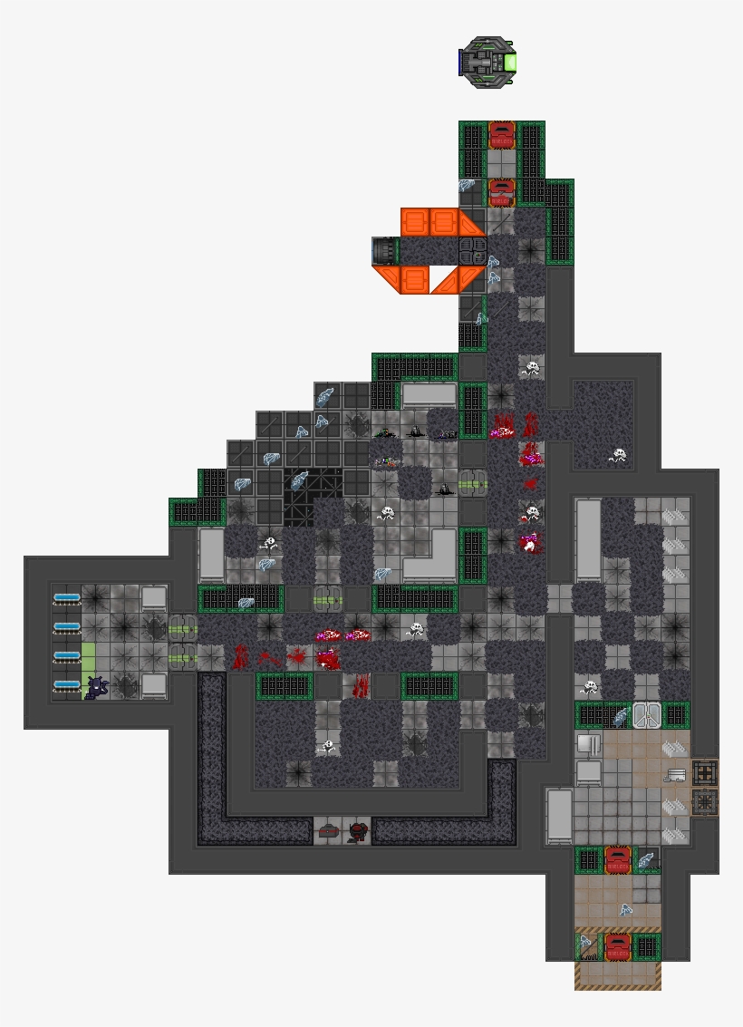 Abandoned Mining Station - Floor Plan, transparent png #7712698