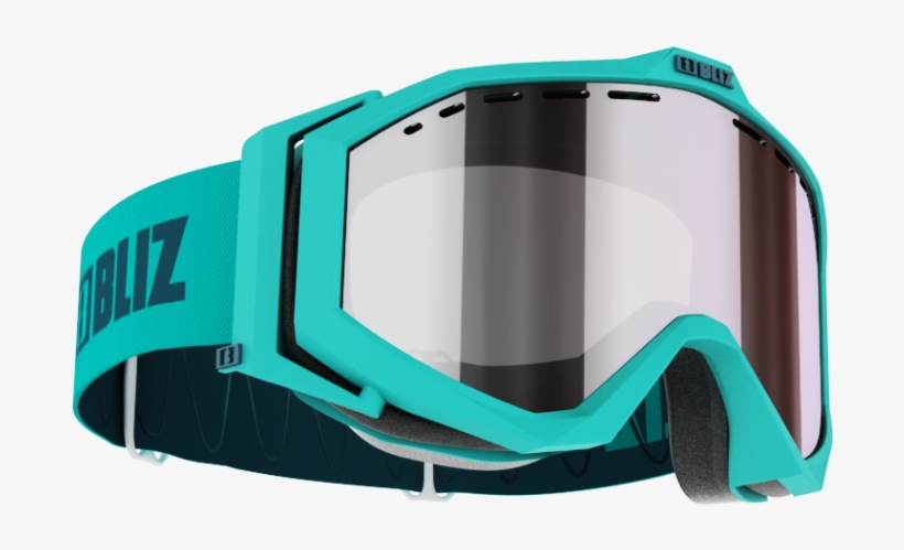 Edge Mirror - Bliz Edge Otg Goggles Kids' Black Contrast, transparent png #7712734