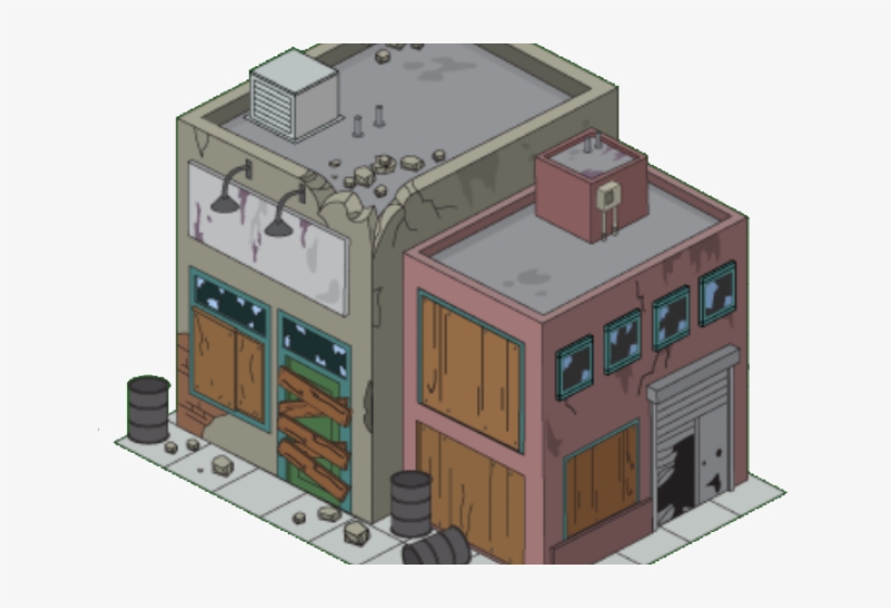 Abandoned Clipart Abandoned Warehouse - Abandoned House Png Clipart, transparent png #7713058