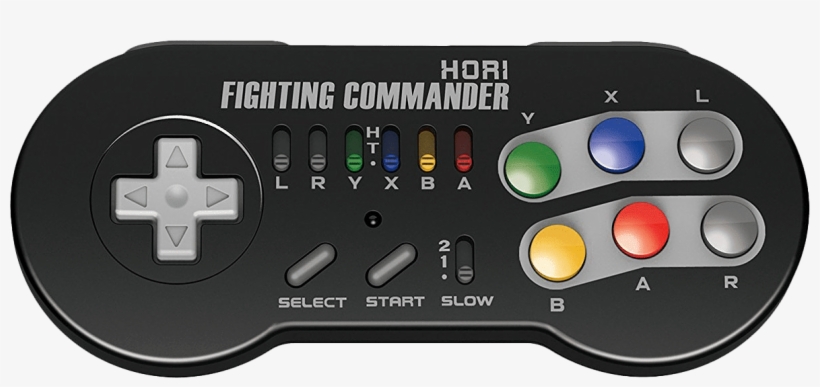 Hori Wireless Fighting Commander Controller - Hori Fighting Commander Super Nes, transparent png #7713238