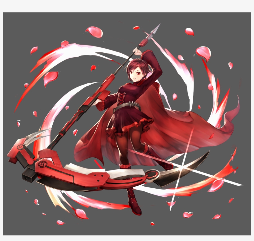 Anime, Pixiv Id 6224066, Rwby, Ruby Rose - Illustration, transparent png #7713456