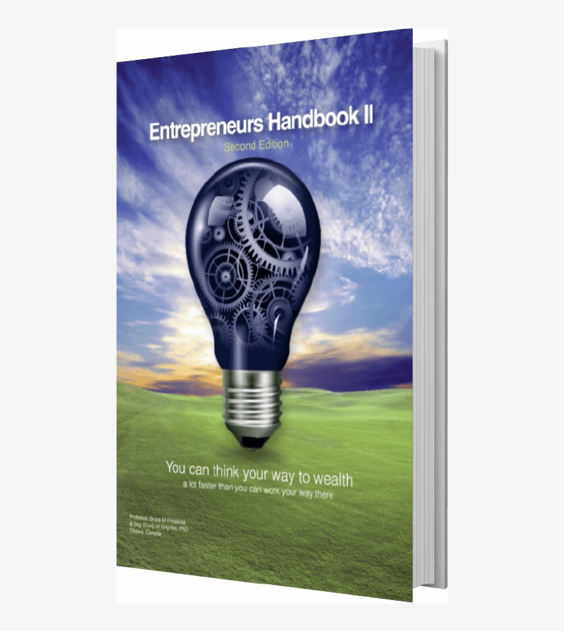 Bruce M Firestone Entrepreneurs Handbook Cover@3x - Sky Lantern, transparent png #7713490