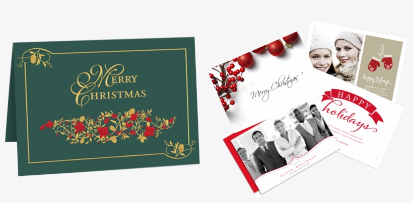Holiday Greeting Cards - Christmas Card, transparent png #7713681