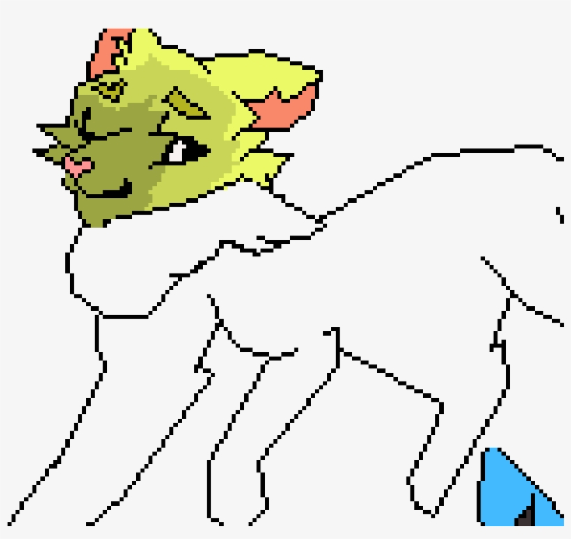 Ninetails Unfinished Art - Domestic Short-haired Cat, transparent png #7713843