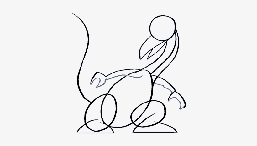 Drawn Wings Dragon - Dragon Drawing Cartoon, transparent png #7713883