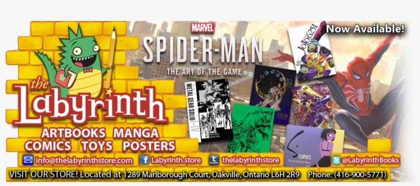 Labyrinth Books Toronto Comics Manga And Graphic Novels - Flyer, transparent png #7713950