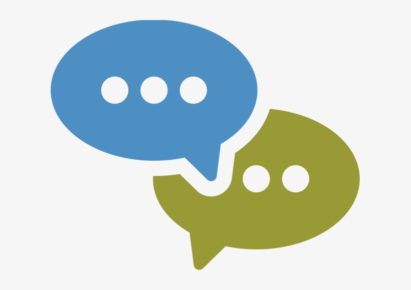Chat-bubbles - Icon, transparent png #7714052