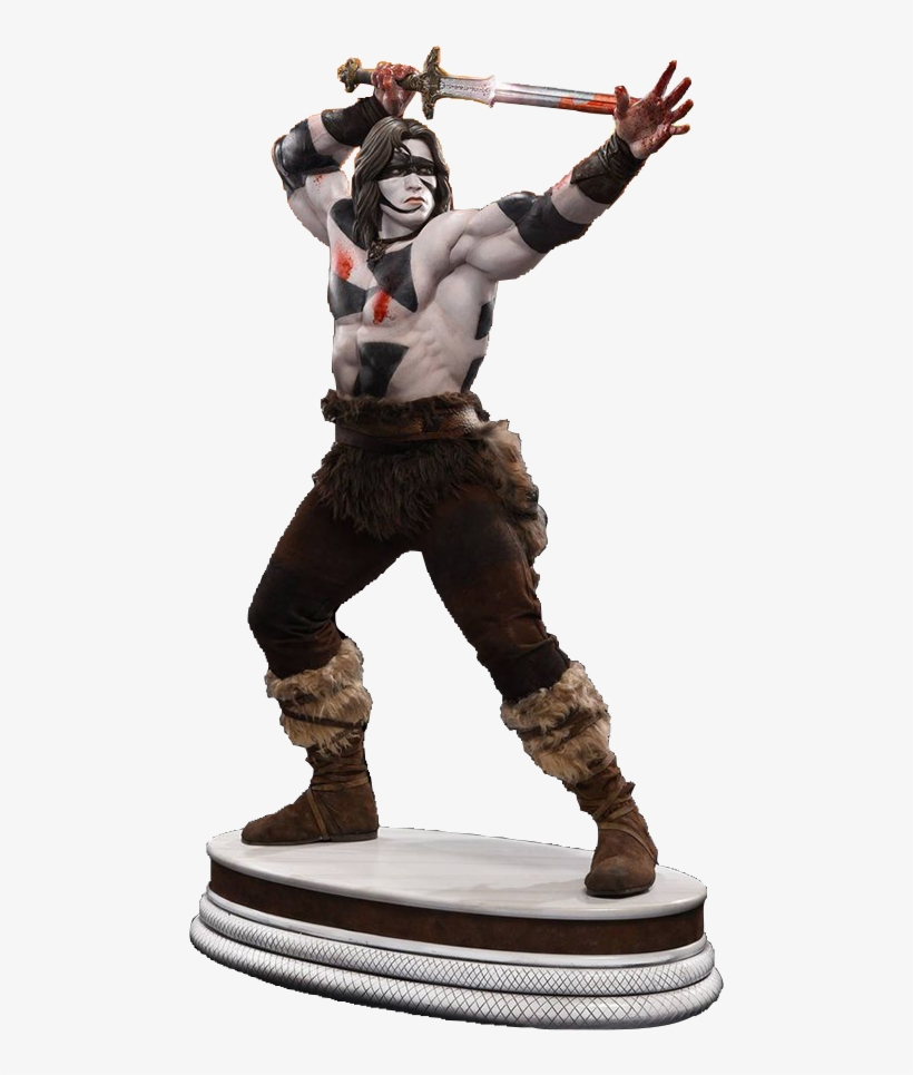 Pop Culture Shock Conan The Barbarian War Paint Statue - Figurine, transparent png #7714414