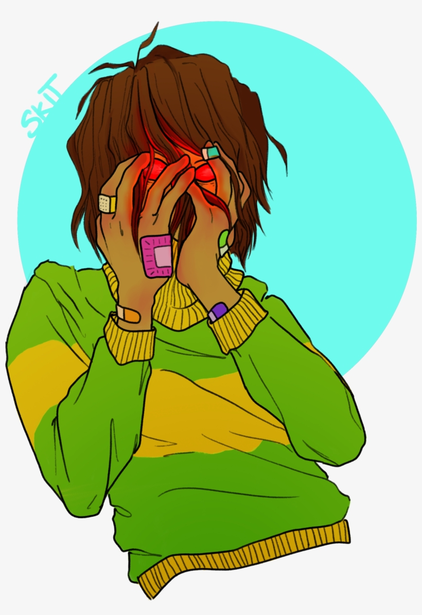 Giving My 12 Y/o Self The Edgy Undertale/deltarune - Cartoon, transparent png #7714821