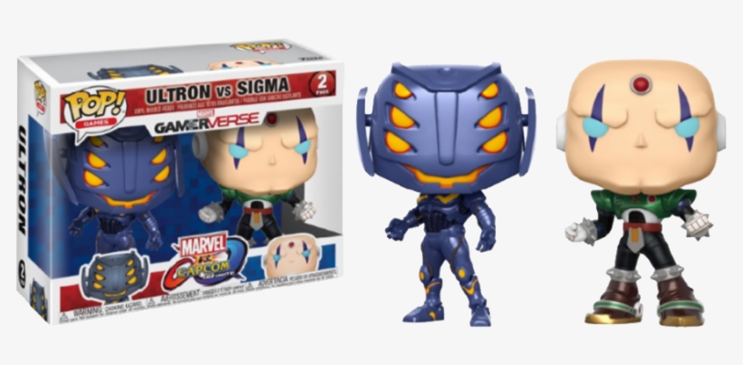 Marvel Vs Capcom - Ultron Vs Sigma Funko, transparent png #7715219