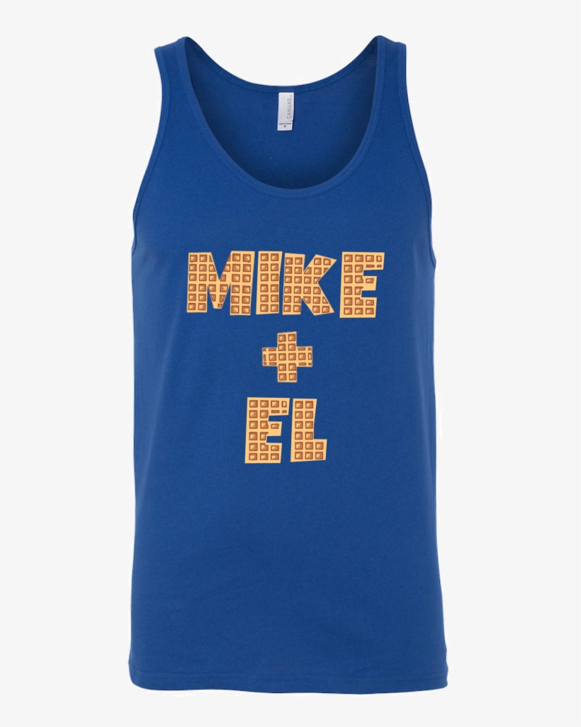 Mike El Waffle Tank Top Ib Stranger Things - T-shirt, transparent png #7715255