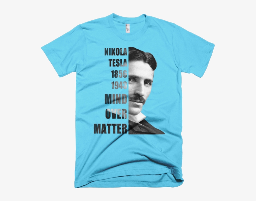 Tesla Mind Tee - T-shirt, transparent png #7715394