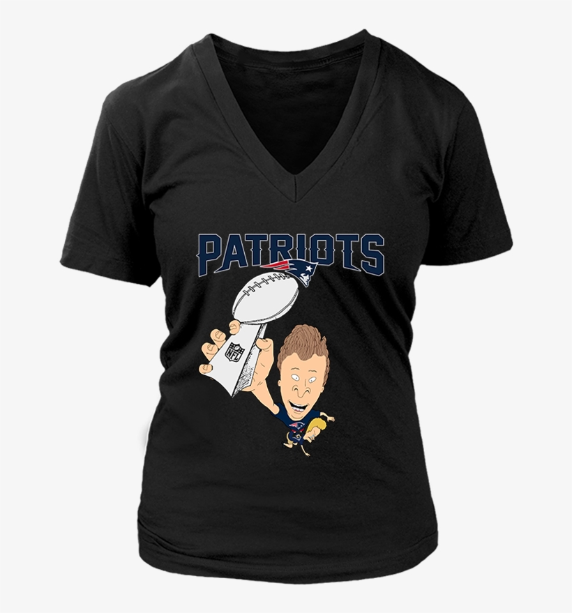 Super Bowl 2019 New England Patriots Beavis Butt Head - Shirt, transparent png #7715473