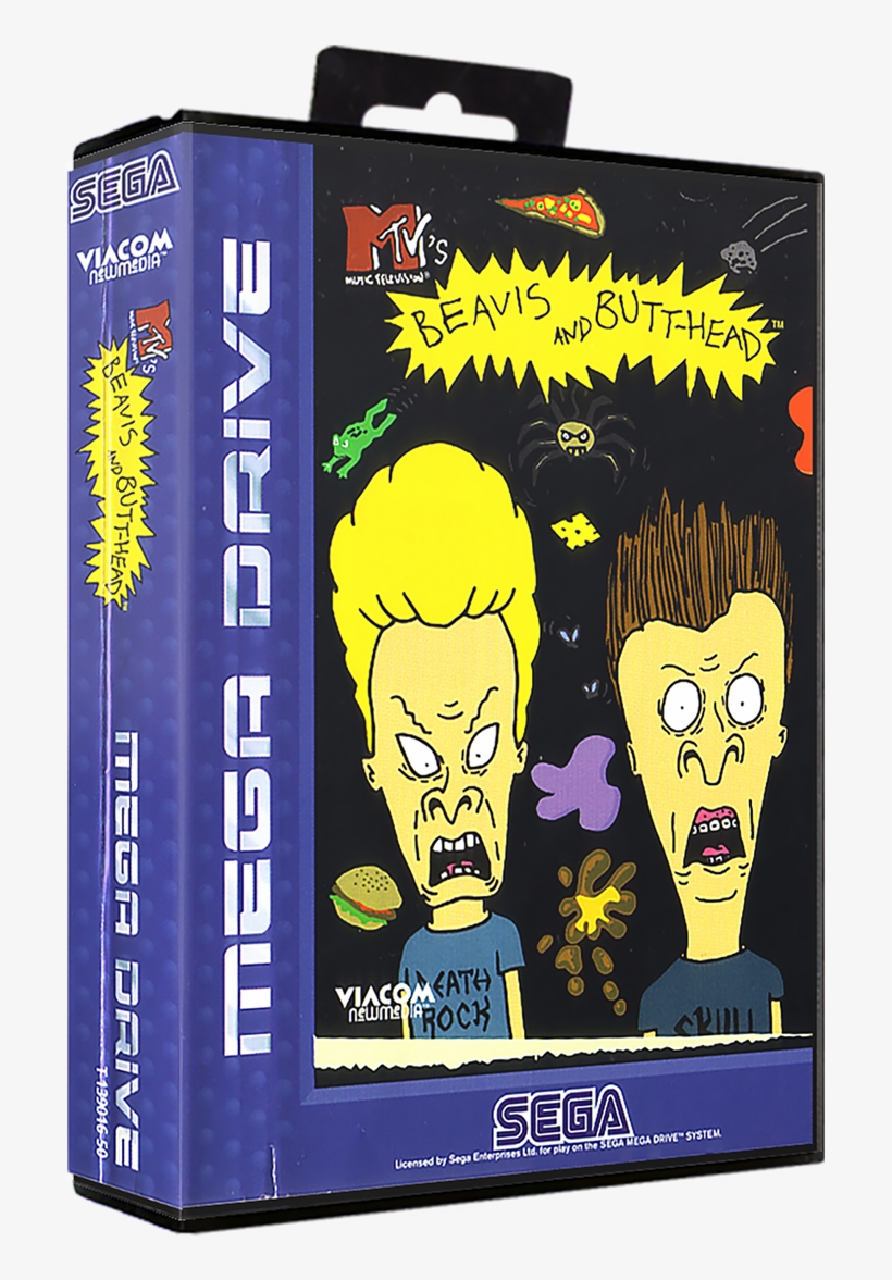 Beavis And Butt-head - Beavis And Butthead Mega Drive, transparent png #7715585