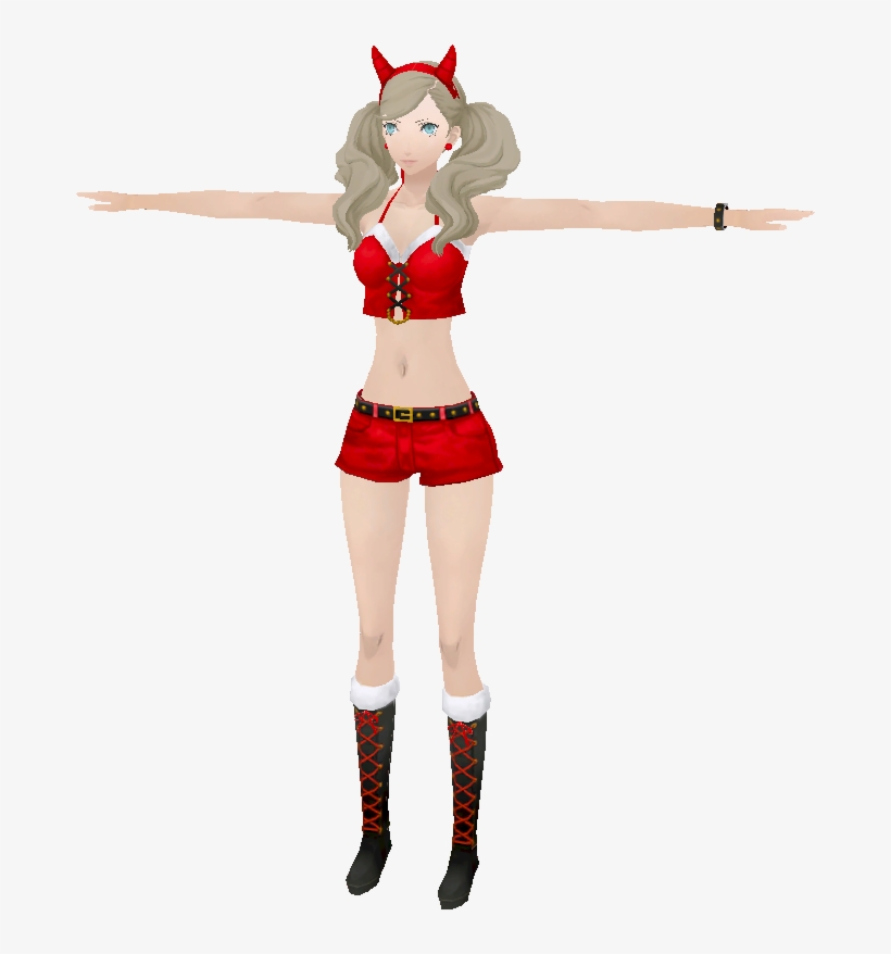 Persona 5 Ann Christmas, transparent png #7715659