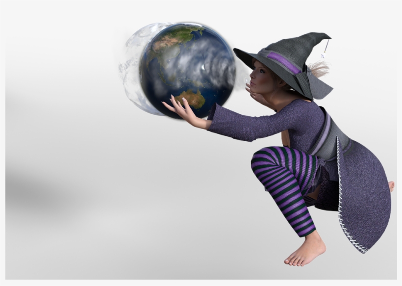 Globe, Atmosphere, World, Magic - Magia Negra Animada, transparent png #7715843