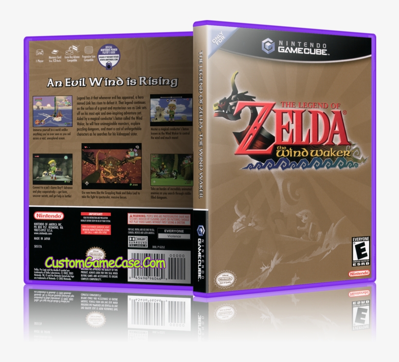 The Legend Of Zelda The Windwaker - Gamecube, transparent png #7715980