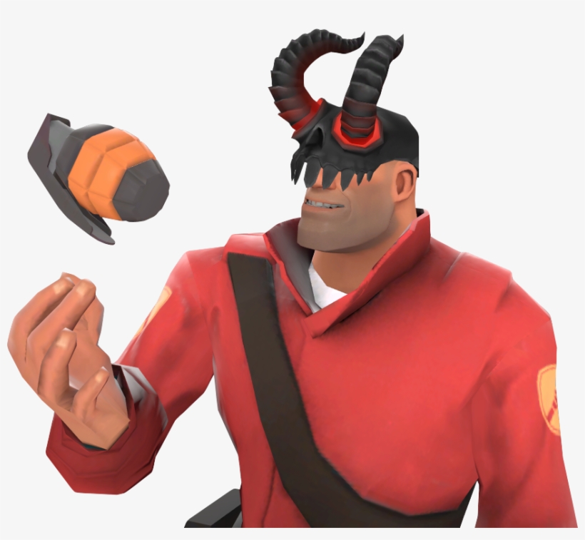 38, 12 May 2015 - Tf2 Soldier Infernal Impaler, transparent png #7716408