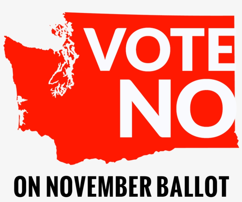 Vote No On I-594 - Vote Not, transparent png #7716523