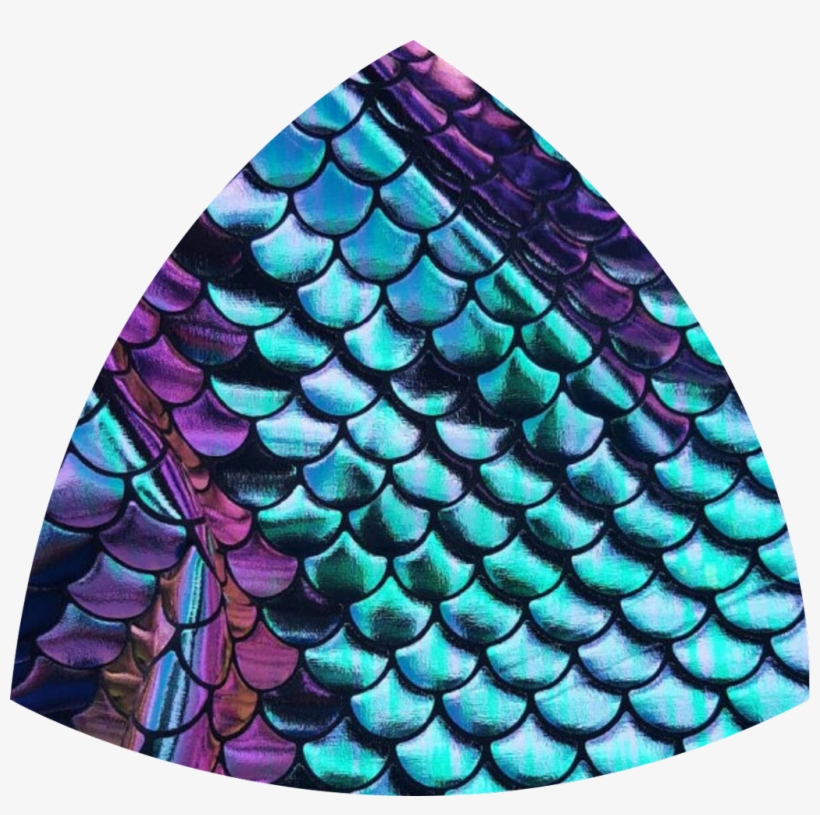 Scales Dragon Mermaid Fish Green Purple Dark Mysterious - Mermaid Scales, transparent png #7716672