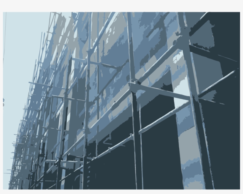 Building Construction Facade Scaffolding Computer Icons - Scaffolding, transparent png #7716781