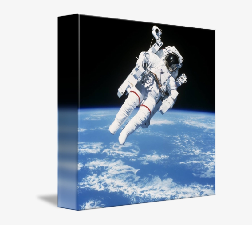 Astronaut Floating In Space - Someone Floating In Space, transparent png #7716889