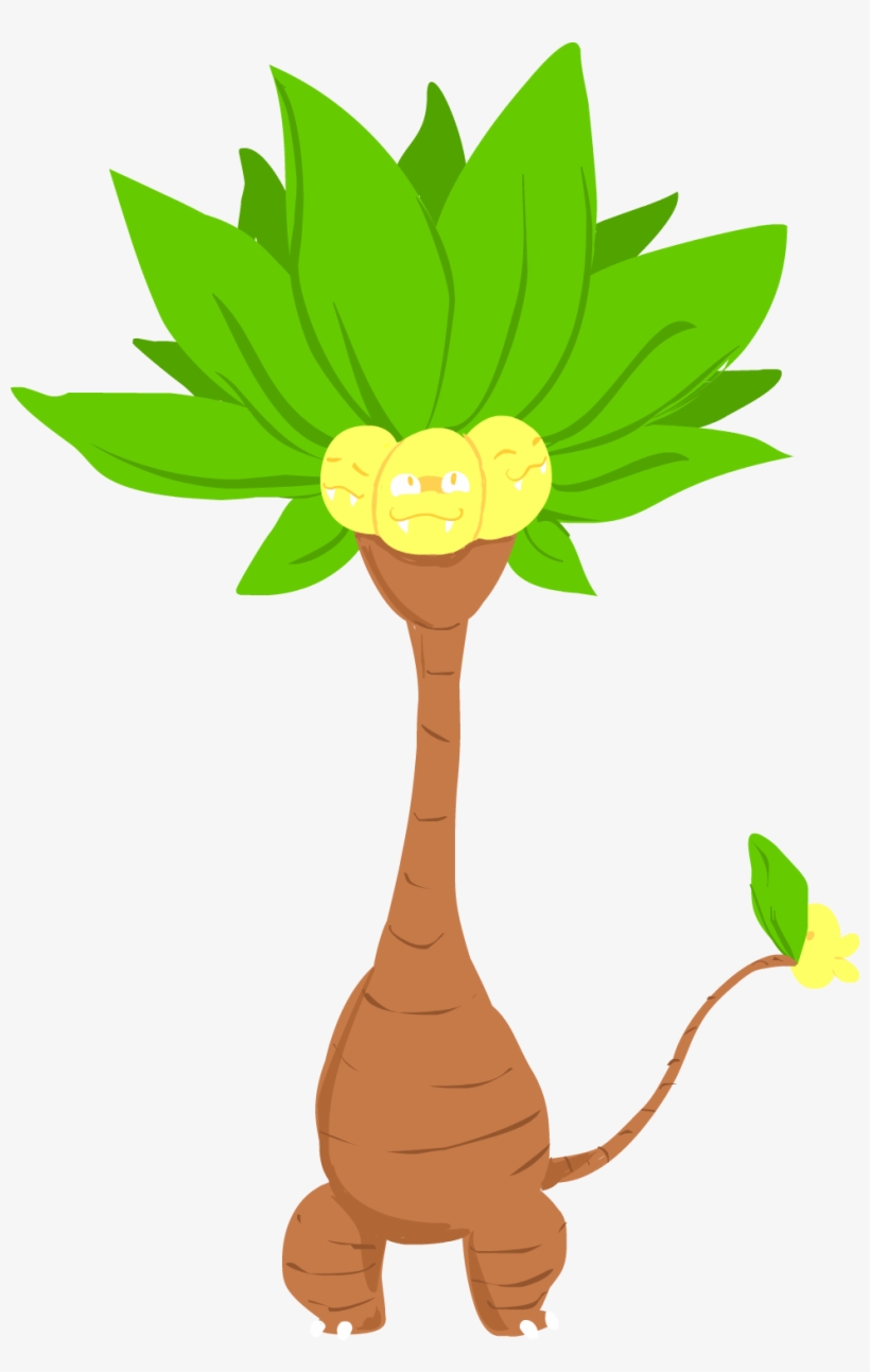 “ Alolan Exeggutor Is Best Dragon ” Lady Says Was Simple - Cartoon, transparent png #7717042