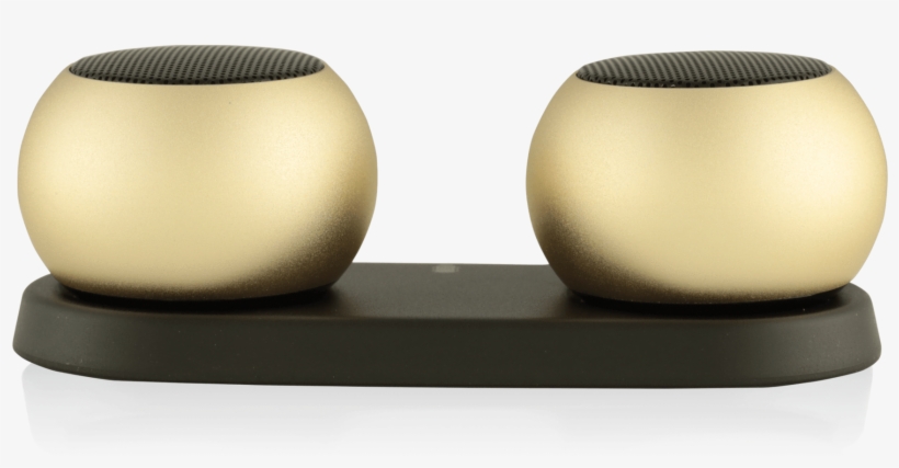 Gold Heavy Metal Stereo Set - Coffee Table, transparent png #7717213