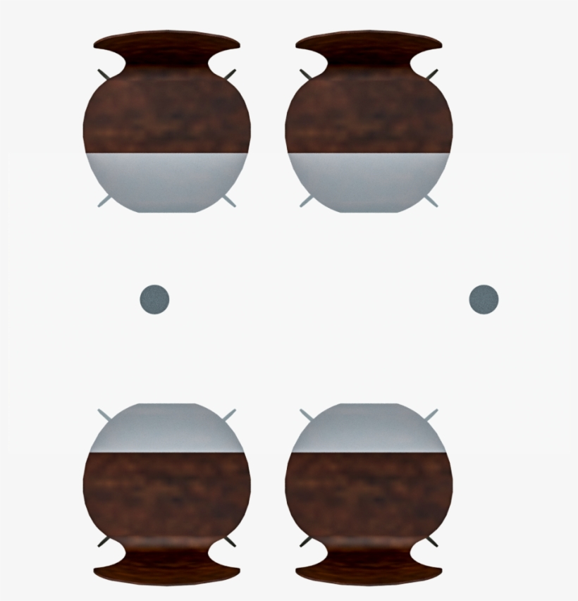 2 Stooll - Vase, transparent png #7717374