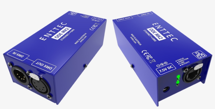 Enttec Ode Open Dmx Ethernet Interface Mkii - Enttec Open Dmx Ode, transparent png #7717668
