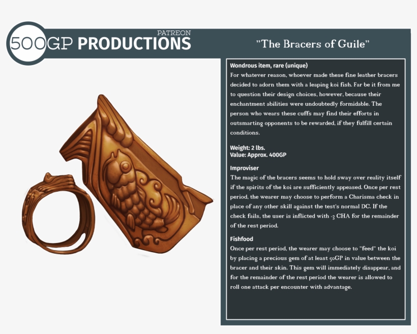 [oc] [art] The Bracers Of Guileocart - Leather, transparent png #7718168