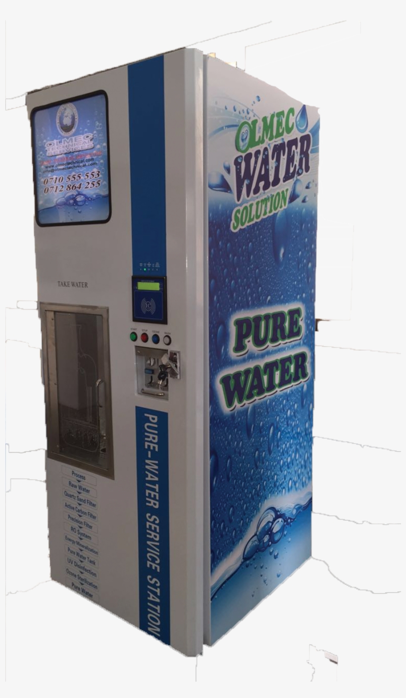 Automatic Water And Vending Machine - Electronics, transparent png #7718542