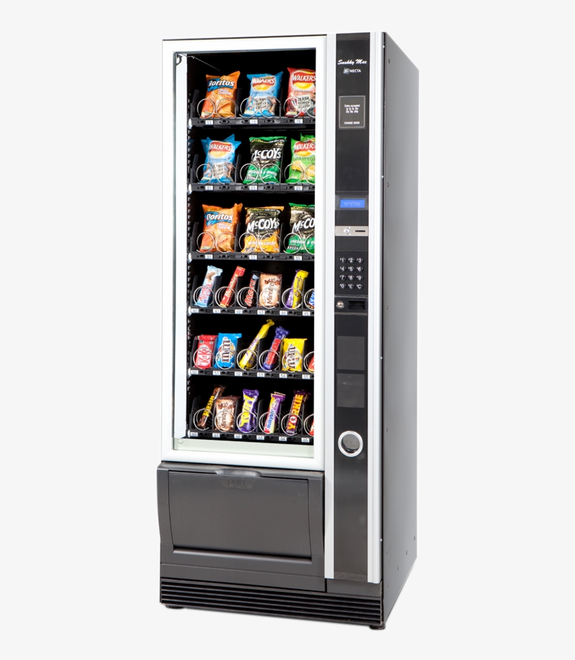 Snack Vending Machines - Slim Vending Machines Uk, transparent png #7718643
