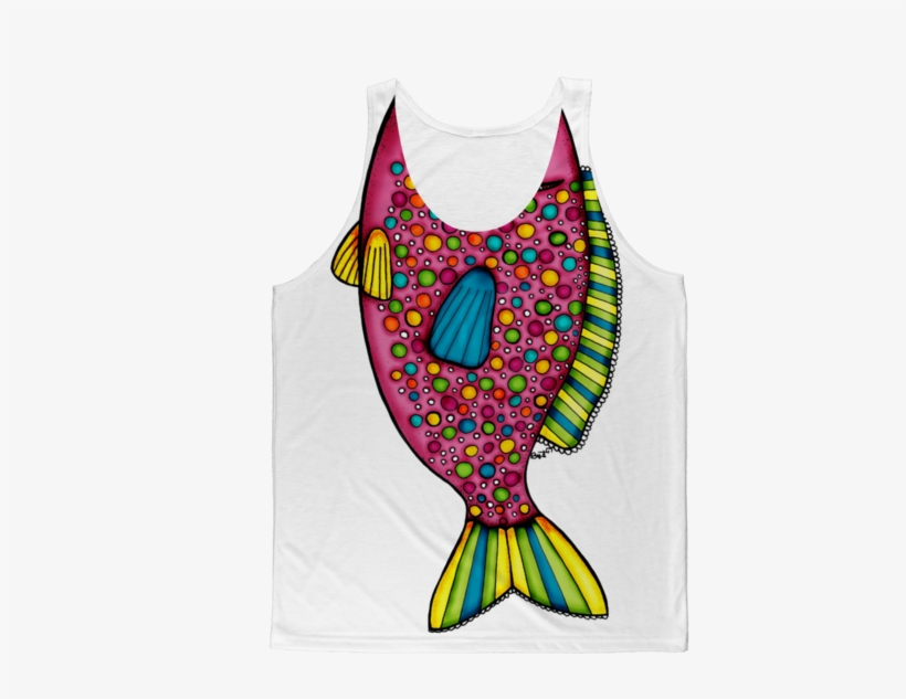 Pez ﻿classic Sublimation Adult Tank Top - Active Tank, transparent png #7718990