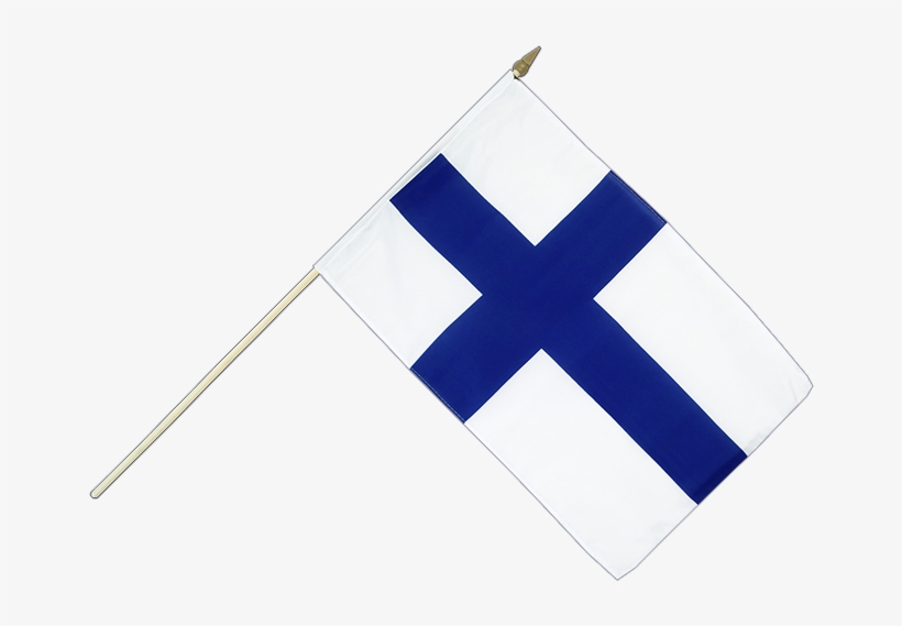 Hand Waving Flag Finland - Colete Feminino Moletom Forrado, transparent png #7719096