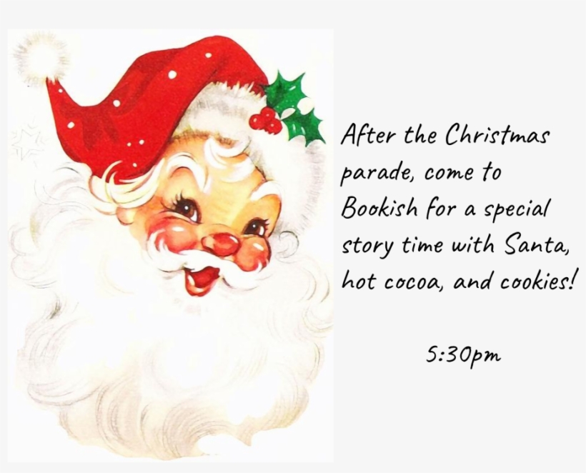 Evening Story Time With Santa - Santa Claus, transparent png #7719174