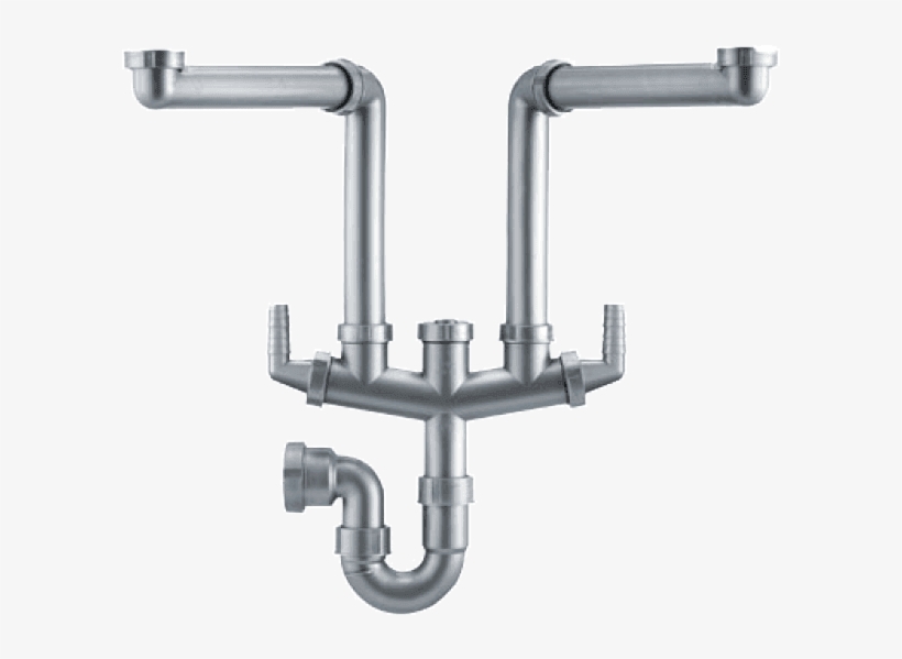The Franke Siphon 2 Plumbing Kit Is A Reliable, High - Franke Siphon 2 Cad, transparent png #7719945