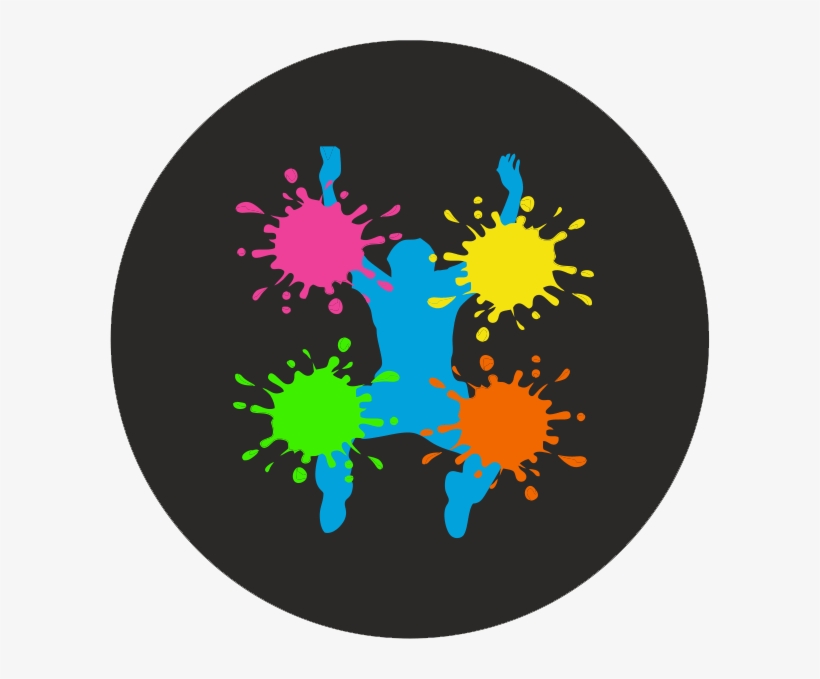 156-blank - Happy Holi Blank, transparent png #7720311