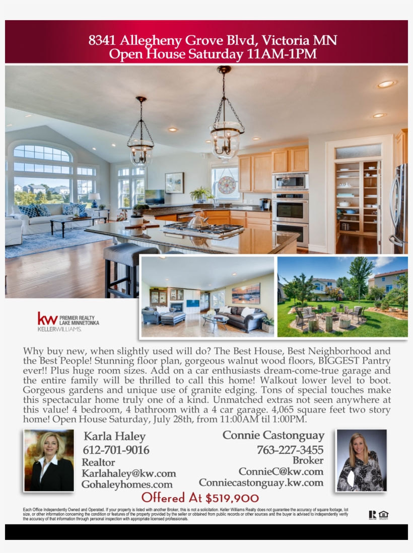 Just Listed And Open House Alert 8341 Allegheny Grove - Interior Design, transparent png #7720774