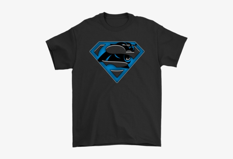 We Are Undefeatable The Carolina Panthers X Superman - Psi Chi T Shirt, transparent png #7721381