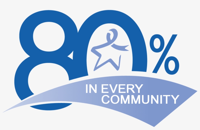 Granite Peaks Gastroenterology Center's 80% And Beyond - Colon Cancer Awareness, transparent png #7721405