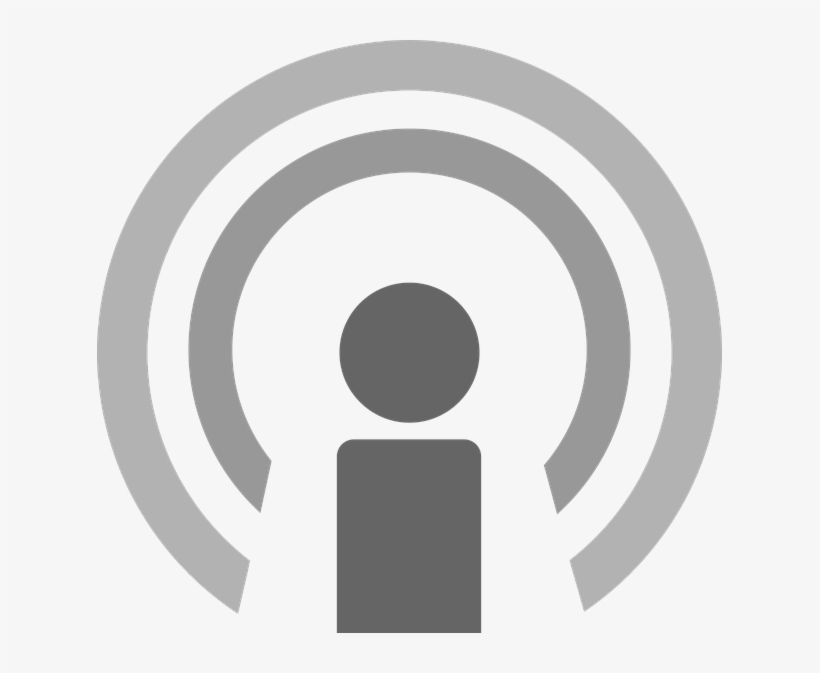 Gulf States' Hard Power Vs - Podcast Grey Icon, transparent png #7721844