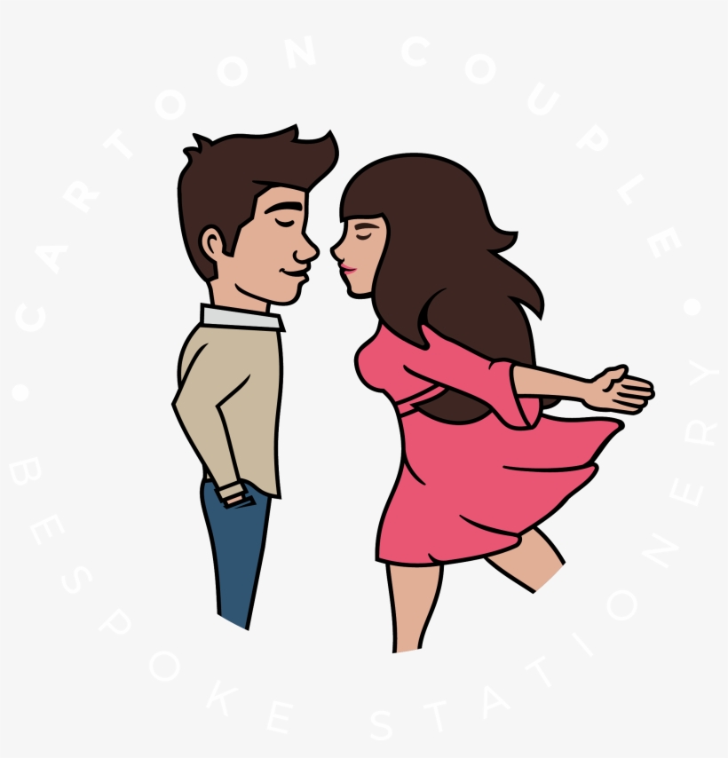 Cartoon Couple - Cartoon, transparent png #7722031