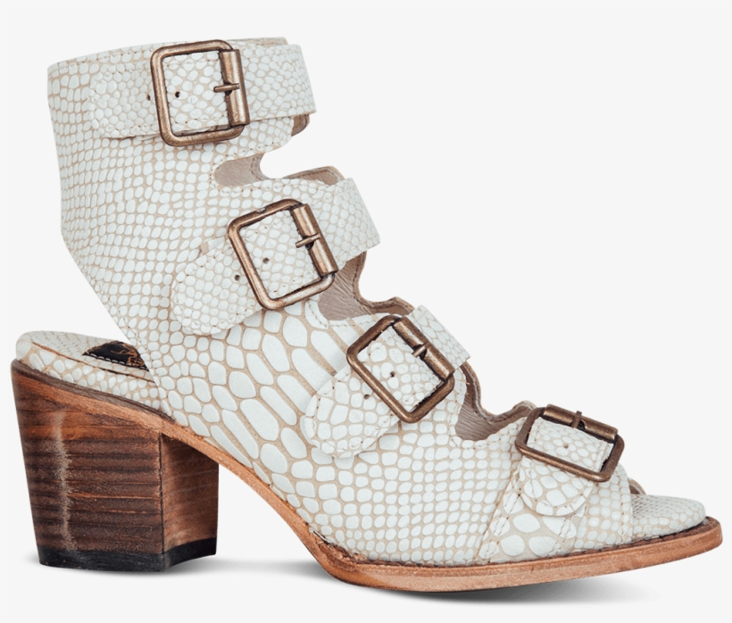 Quail In White Snake Quail In White Snake - Sandal, transparent png #7722036