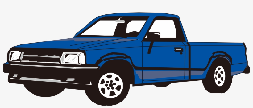 Toyota Clipart Toyota Pickup Truck - Pick Up Truck Clipart, transparent png #7723134