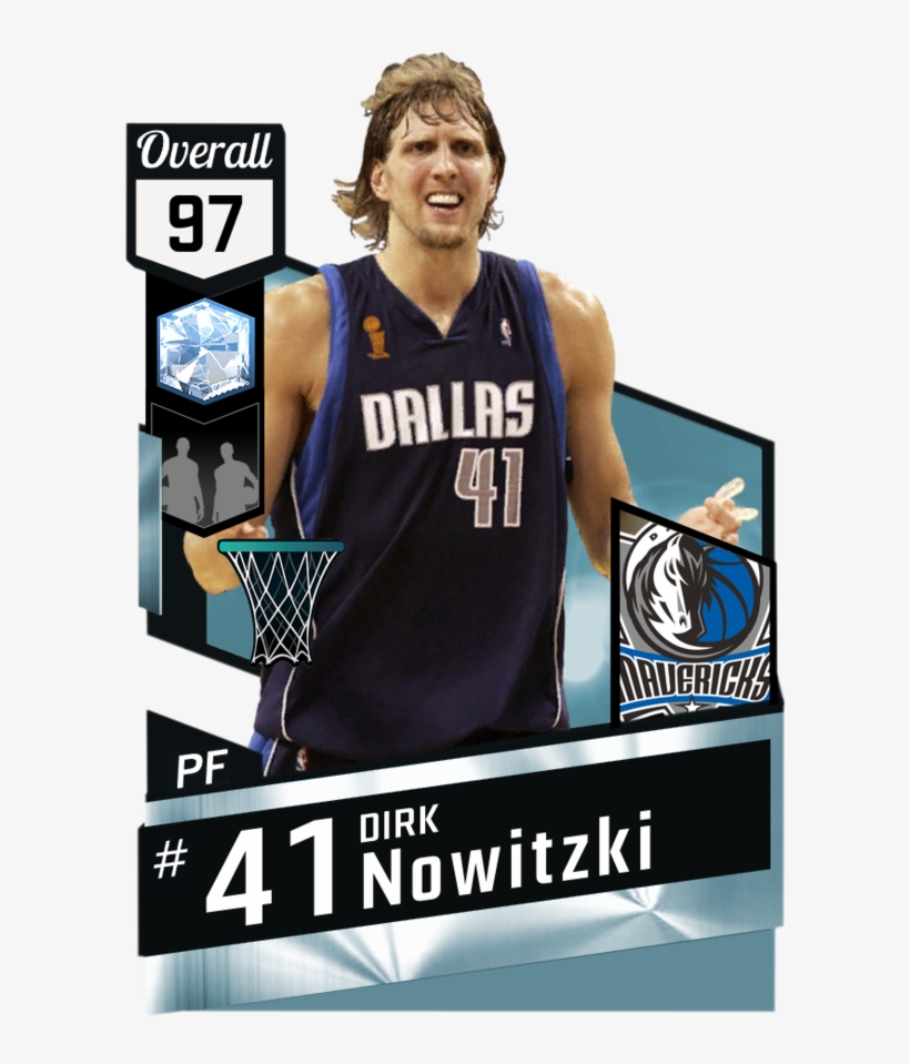 '06 Dirk Nowitzki Myteam Diamond Card - Kawhi Leonard Diamond Card, transparent png #7723815