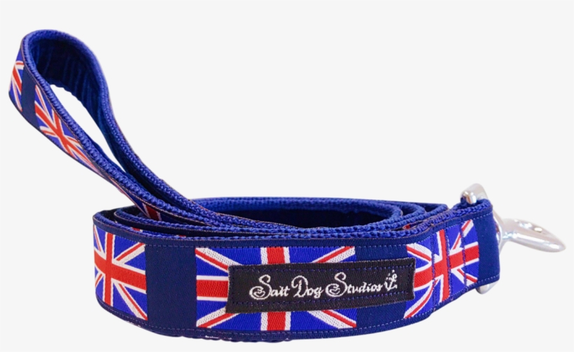 Union Jack Ribbon Dog Lead - Belt, transparent png #7723992