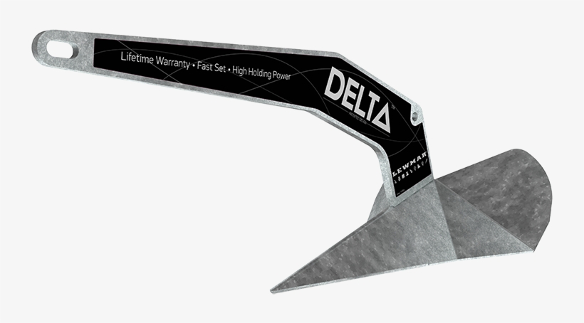 Delta® Anchors - Galvanised - Delta Anchor, transparent png #7724035