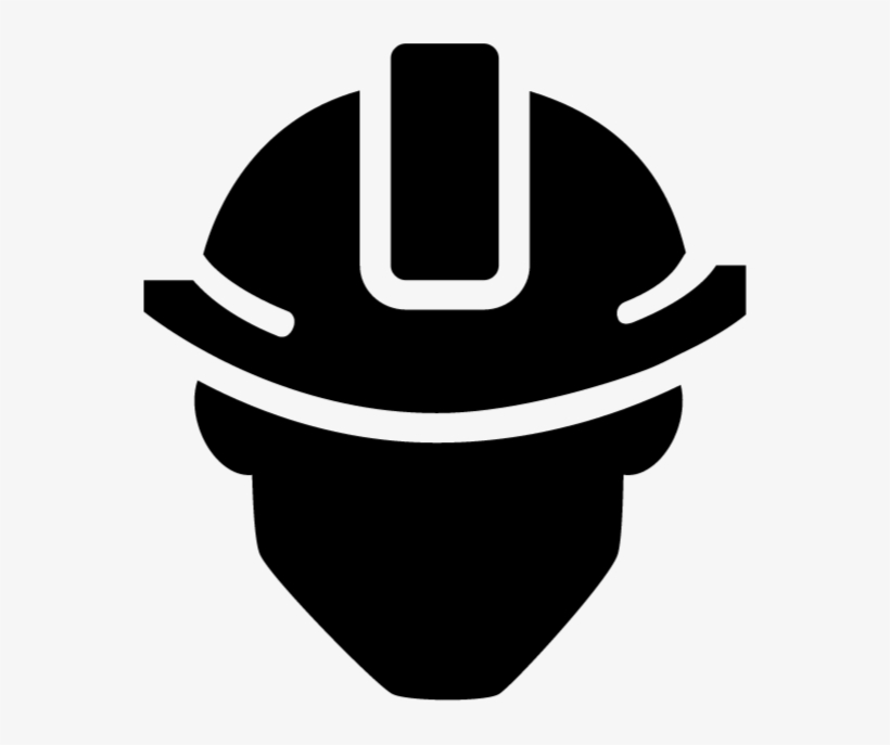 Hardhat Worker - Work Helmet Vector Png, transparent png #7724156